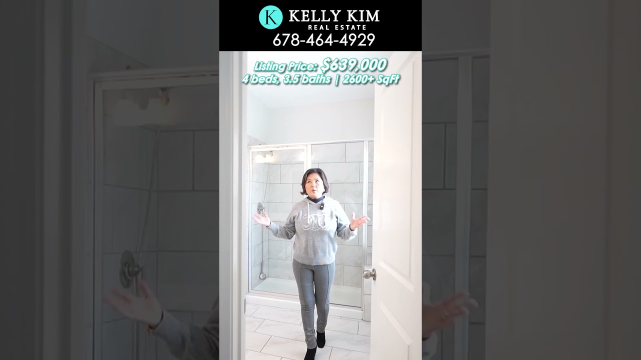 [애틀랜타 명품 부동산] 스와니 다운타운에 걸어갈 수 있는 위치! 무브 인 레디 상태의 깨끗한 타운하우스! #켈리킴부동산