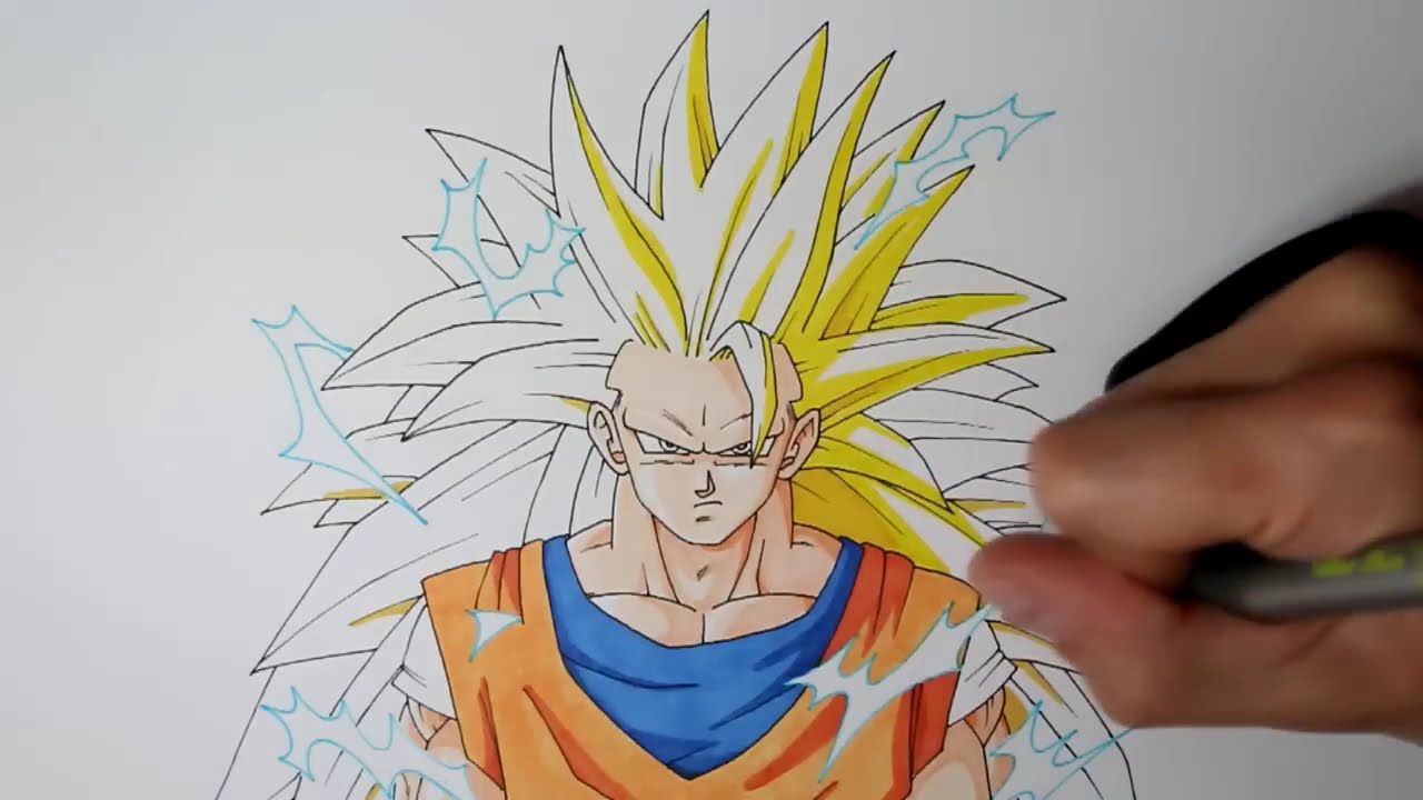 Featured image of post Como Dibujar A Goku Paso A Paso Cuerpo Completo