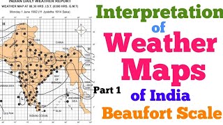 Interpretation of Weather Maps | Full Explanation | Part 1 | Beaufort Scale | screenshot 1