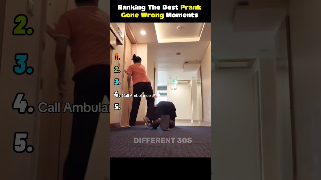 Ranking The Best Prank Gone Wrong Moments #ranking #wrong #prank - YouTube