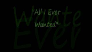 All I Ever Wanted - Basshunter (Lyrics)