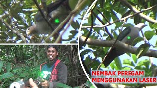 Nembak Peregam Menggunakan Laser Scope
