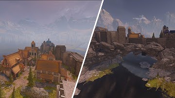 Skyrim The Elder Scrolls Solitude Gets remade In Halo Infinite