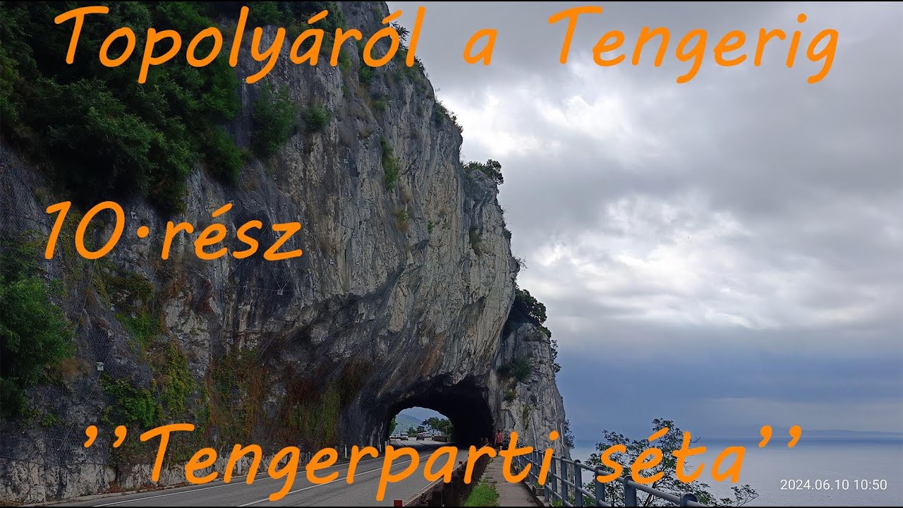 Topolyáról a Tengerig 10.rész ''Tengerparti séta'' /2024/ 1440p /Italy/