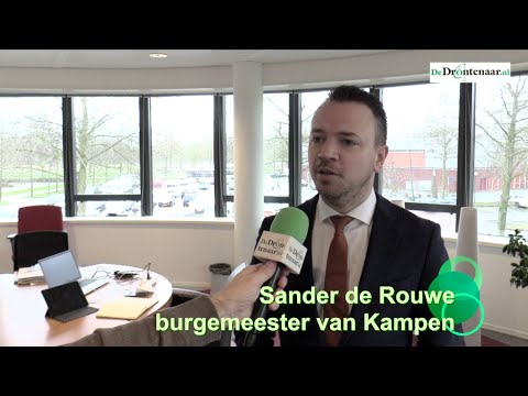 Burgemeester Sander de Rouwe van Kampen over winkeldiefstal door bewoners AZC Dronten
