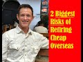 Two Biggest Risks of Retiring Cheap Overseas