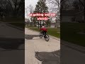 Day three of you wheelies every day for 30 minutes #mtb #wheelie #surron