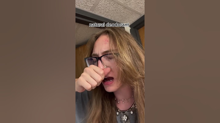 people who use natural deodorant