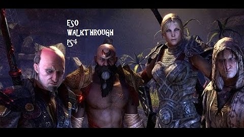 ESO Walkthrough - Part 1 - No Commentary - The Tutorial