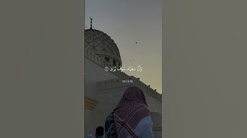 وإن ليس الانسن الا ما سعئ #قران #القارئ_ناصر_القطامي #قران_كريم #راحة_نفسية #صلى_على_النبي