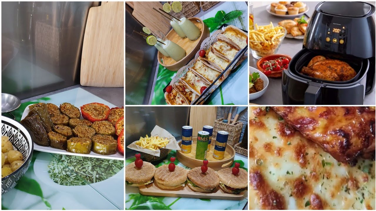 ممكن طيبي العجب بالقلاية الهوائية ايلا عرفتي تستغليها 😉 ثلاث وصفات سريعة ربح للوقت و المجهود💪