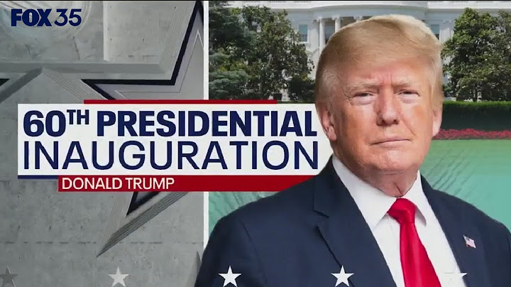 LIVE: Donald Trump Inauguration Day 2025