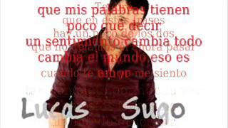 Lucas Sugo en la Linea del Tiempo Lyric