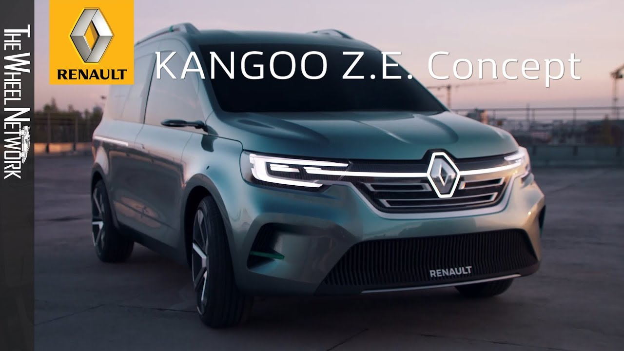 Renault Kangoo Z E Concept Electric Lcv Youtube