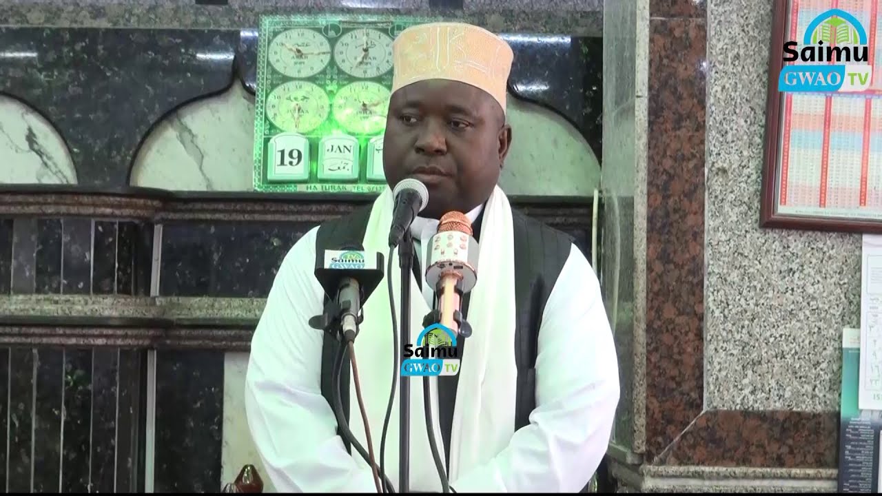 WATU WANNE WANAOFANYA ULIMWENGU UENDELEE KUBAKI MPAKA LEO KHUTBA YAIJUMAA SHEIKH OTHMAN KHAMIS.