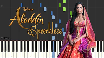 Naomi Scott - Speechless (Piano Tutorial by Javin Tham) From "Aladdin"