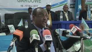 Garoowe Conclusion of regional consultations to discuss 2016 electoral process HD