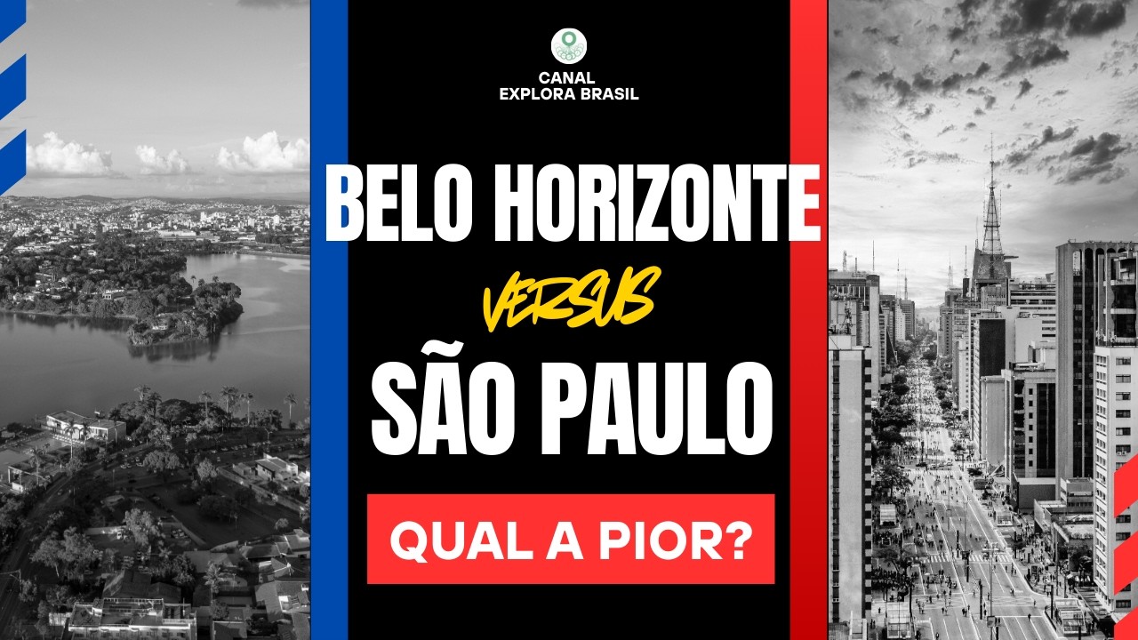 Morar em São Paulo ou Belo Horizonte? Análise Demolidora de Salário, Emprego e Segurança