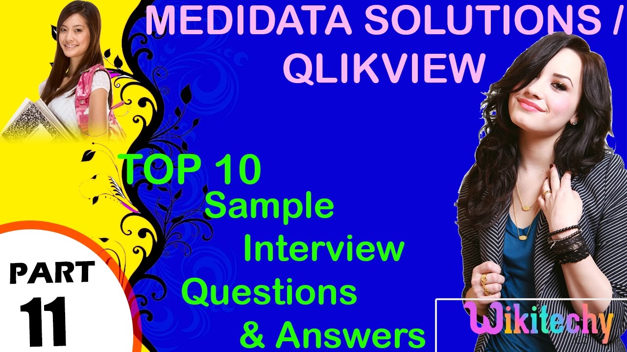 medidata solutions | qlikview top most important interview questions and answers for freshers