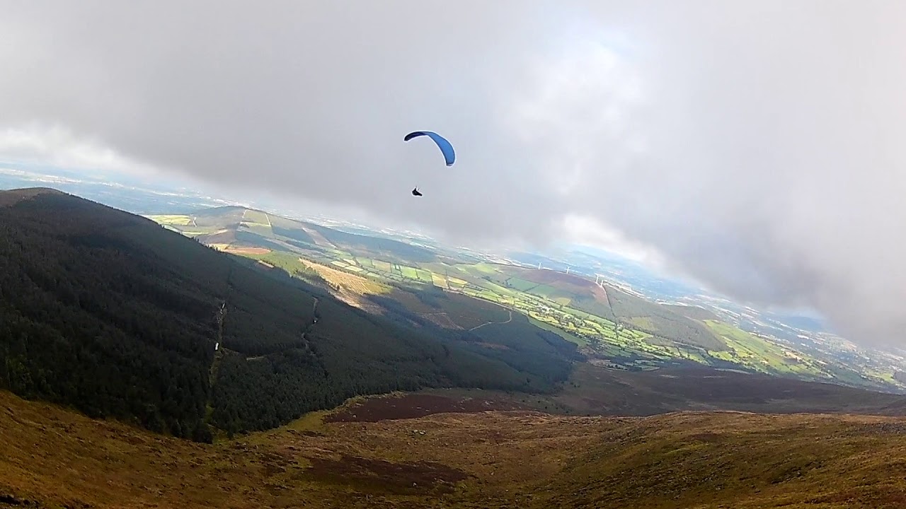Paragliding Ireland/ Mt Leinster YouTube
