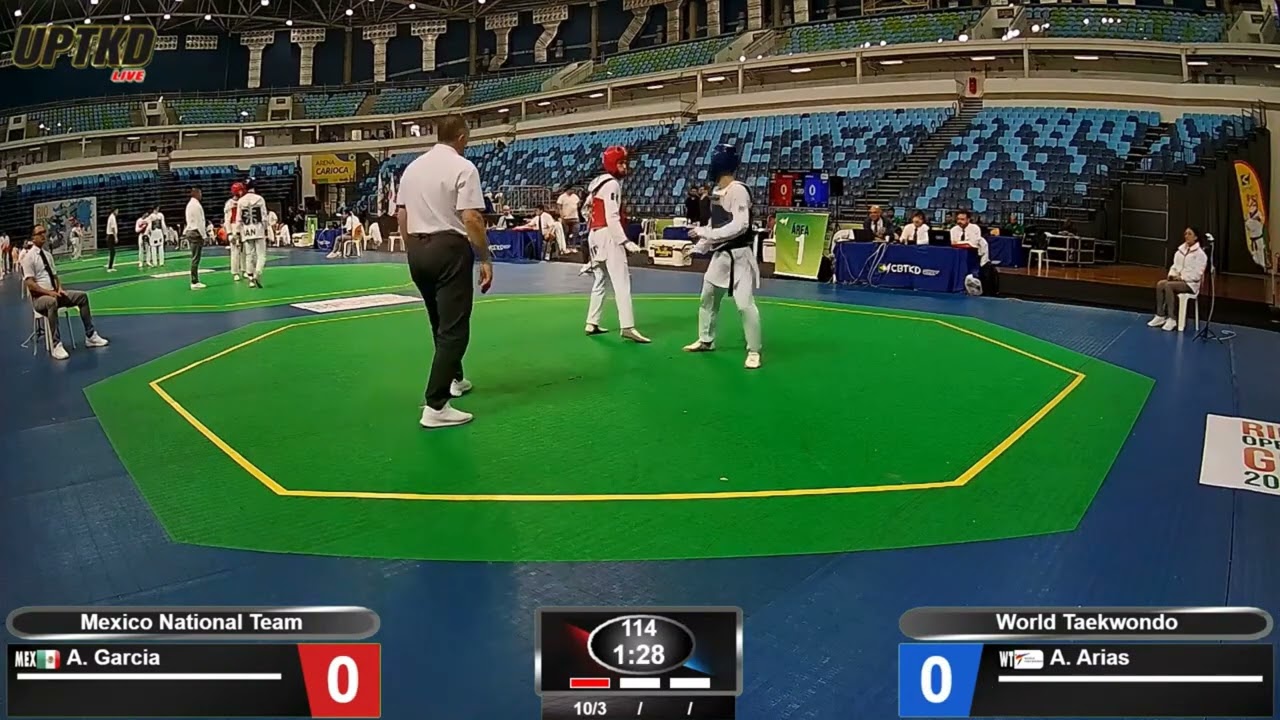 Río Open Brasil 2025. Senior -54K (Peto rojo). 2/2. Pelea 114