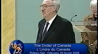 Roderick Robbie, Architect - Order of Canada Investiture 2004