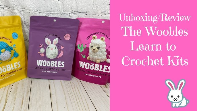 The Woobles Beginners Crochet Kit with Easy Peasy Yarn as seen on Shark  Tank - Crochet Kit for Beginners with Step-by-Step Video Tutorials -  Sebastian