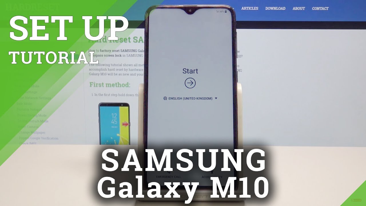 How to Set Up SAMSUNG Galaxy M10 – Configuration Process