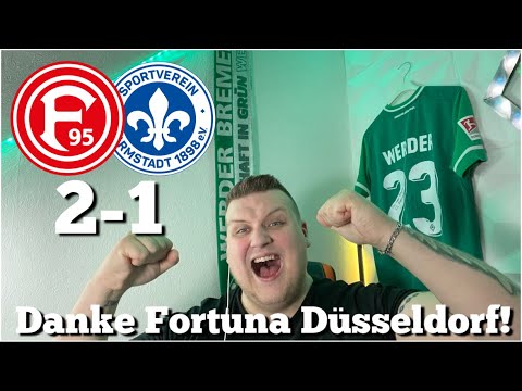 SV Werder Bremen - Darmstadt patzt in Düsseldorf / 2-1 Danke an Fortuna Düsseldorf ????????