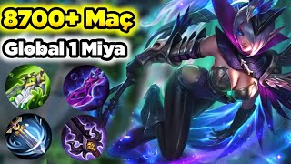 8700+ Maç Dünya'nın En İyi Miya Oyuncusu Global 1 Analiz Öğretici Mobile Legends