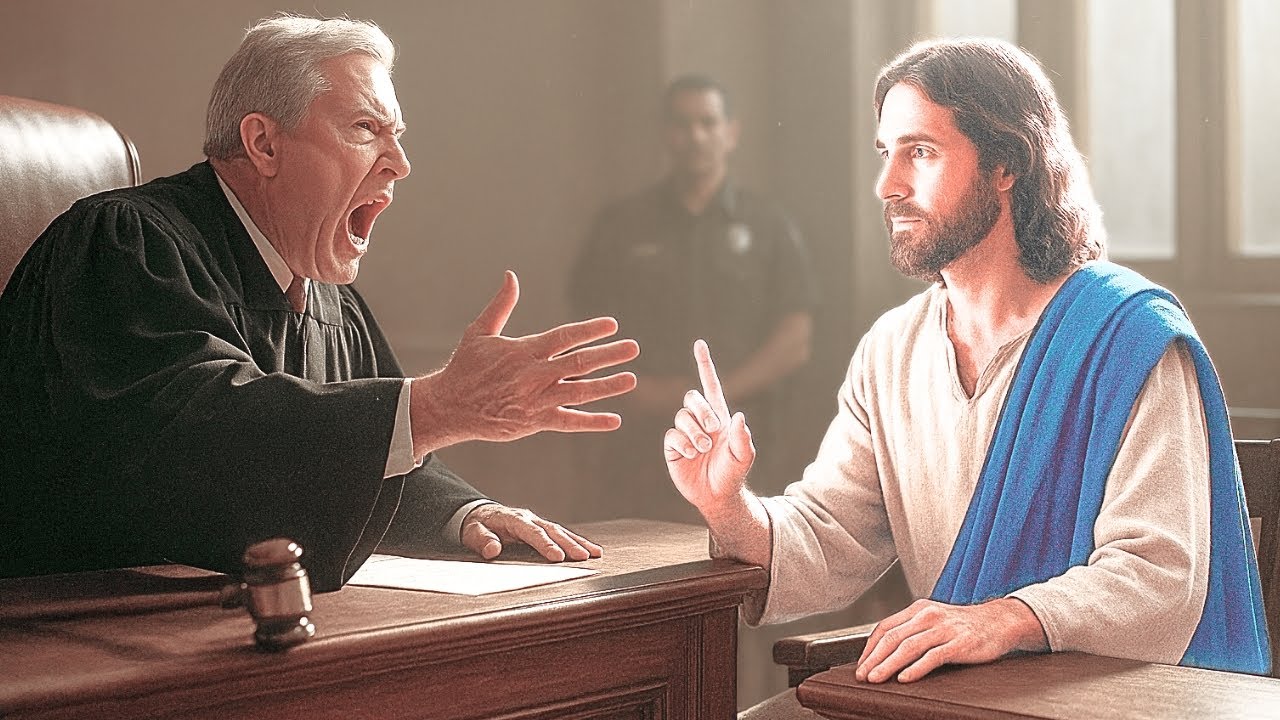 UN JUEZ ATEO GRITÓ -¡NO EXISTES!-… Y JESÚS LE DIJO -AQUÍ ESTOY