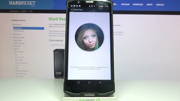 How to Set Up Face Unlock on DOOGEE S70 - Add Face Unlock