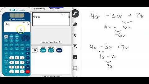 Distributive property and combining like terms calculator