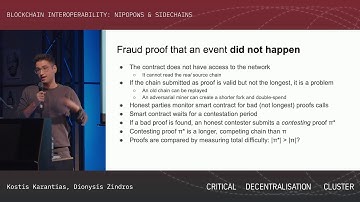 Critical Decentralisation Cluster 36c3 - Blockchain Interoperability: NIPoPoWs & Sidechains