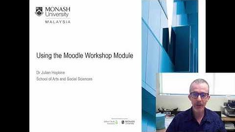 Moodle Workshop Module Tutorial