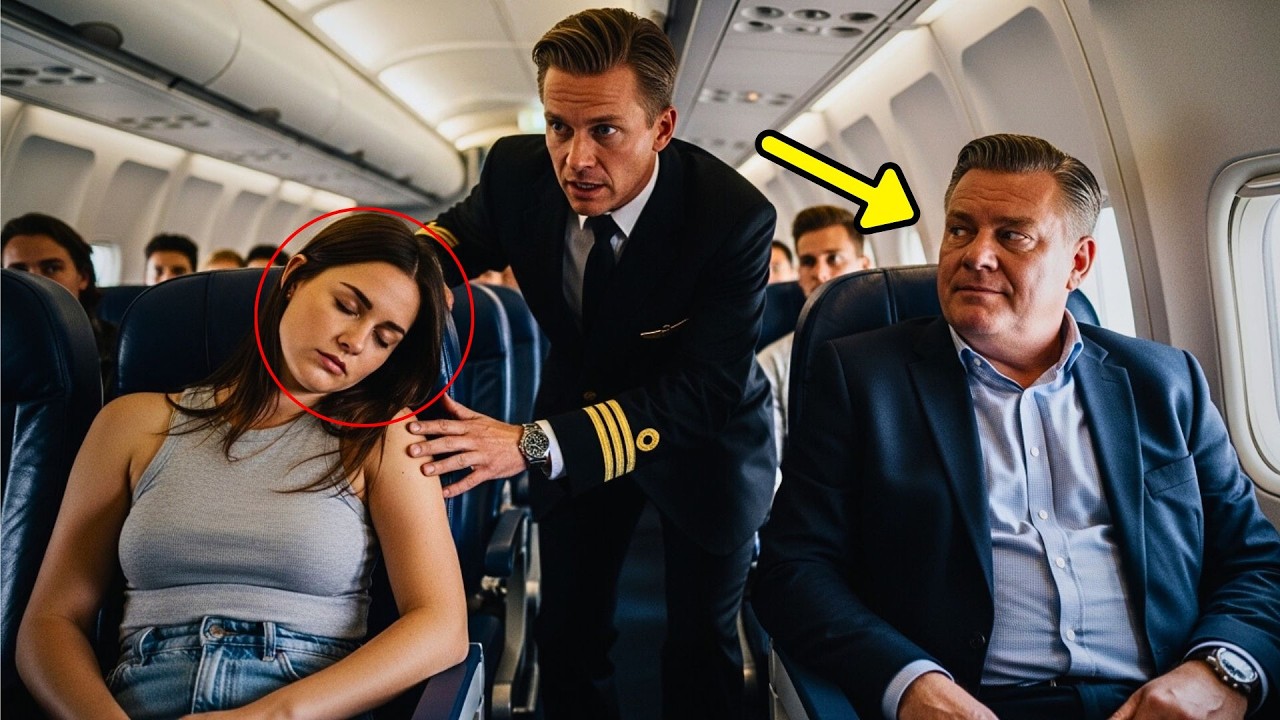 Ze was aan het dutten tijdens de vlucht...totdat de kapitein plotseling vroeg: 