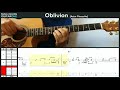 Oblivion - (Astor Piazzolla) - Roland Dyens - Guitar Tabs & Score