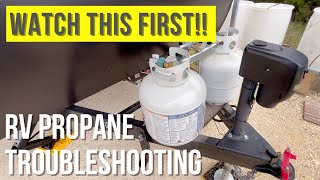 Before You Buy A Regulator, Watch This!! Troubleshooting Rv Propane Issue