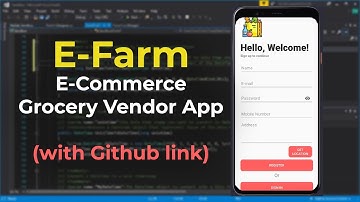 E- Farm - Android Studio Project, PHP MySQL - 000webhost integration