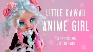 LOL SURPRISE OMG Doll Repaint 💗 Cute & Kawaii Decora Kei inspired Custom 💗