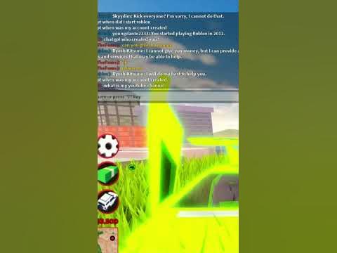 #roblox NEW CHATGPT IN JAILBREAK! #chatgpt #funny #fyp #shorts