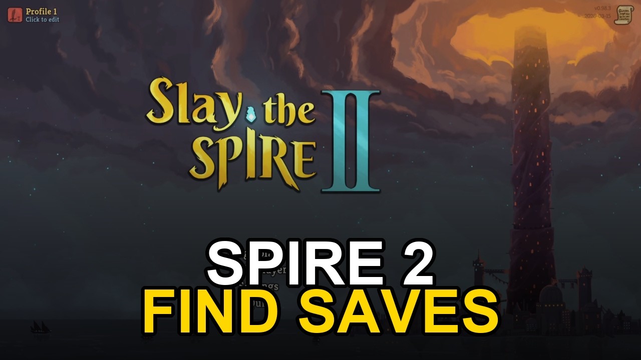 How To Find Slay the Spire 2 Save Files - Save File Location