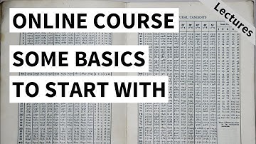 Online Training: Basics Block - Welcome  (Cyrill Stachniss, 2020)