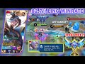 82.7% LING WINRATE PLAY MCL FINAL?! | LING FASTHAND GAMEPLAY - Levimlbb