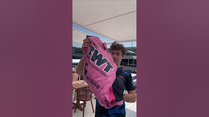 Franco y Pierre nos muestran el nuevo mono del equipo Alpine para el #AustrianGP 🇦🇹
