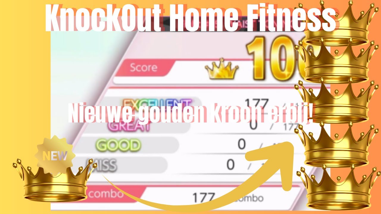 KnockOut Home Fitness: Nieuwe gouden kroon erbij!