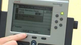 Cisco IP Phone 7962 Direct Transfer