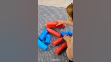 🧠✨ Learn Math with POOL NOODLES 😍 #funforkids #creativelearning