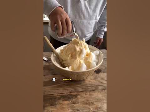 Приготовил Мороженое из Снега🍦 - YouTube