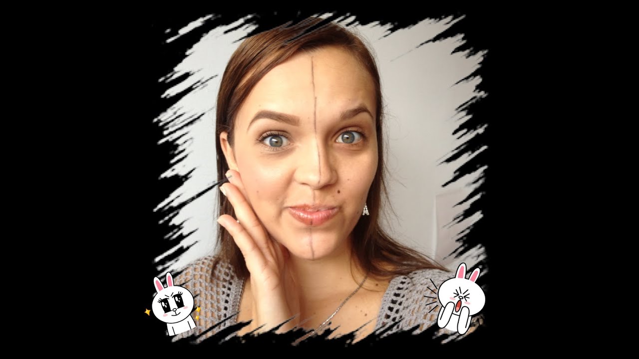 Halfface Makeup Challenge Makeupbynanas YouTube